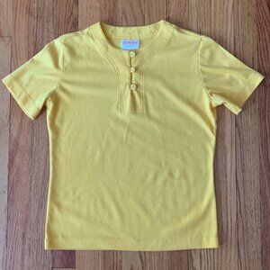 Vintage Sanibel Sport Women’s Yellow Tee Shirt Short Sleeve Size Medium M‎